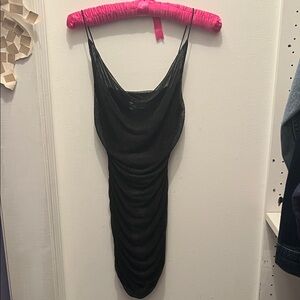 Hello Molly Black Backless Dress